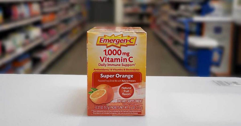 emergen c on counter 