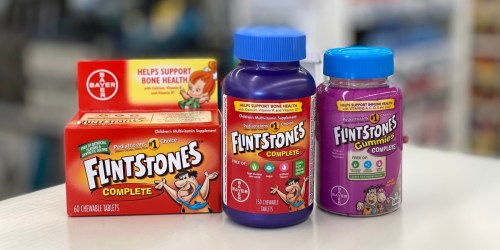 Children’s Flintstones Vitamins from $4.33 Each on Walgreens.online (Regularly $9+)