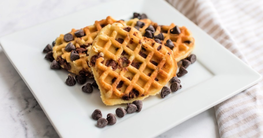 heart shaped cookie waffles what to buy in February sales