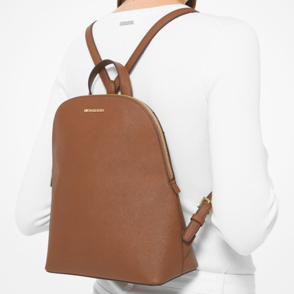 michael kors saffiano backpack