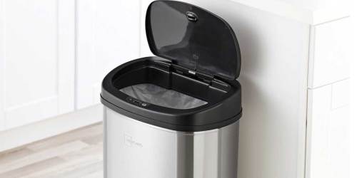 Mainstays Motion Sensor Trash Can Just $39.98 Shipped on Walmart.online | Amazing Reviews