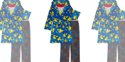 Pokemon Boys 2-Piece Pajama Robe Set Only $9 on Walmart.online (Regularly $29)