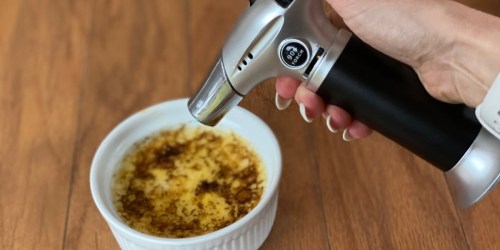 I’m Obsessed With This Culinary Torch From Amazon (Under $15!)