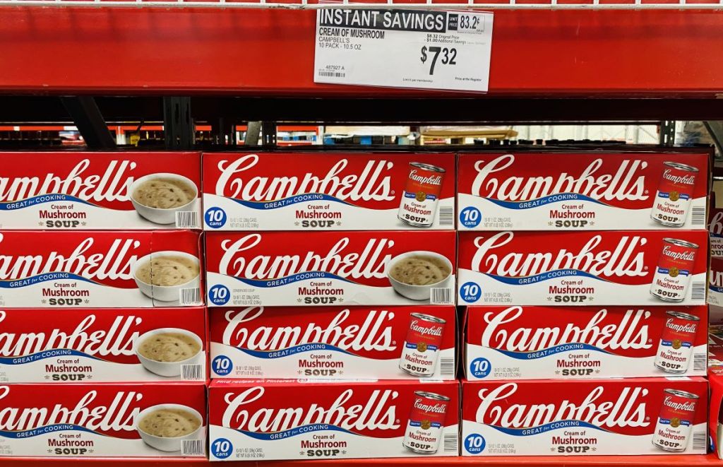 Campbell's Cream of Mushroom Soup at Sam's Club