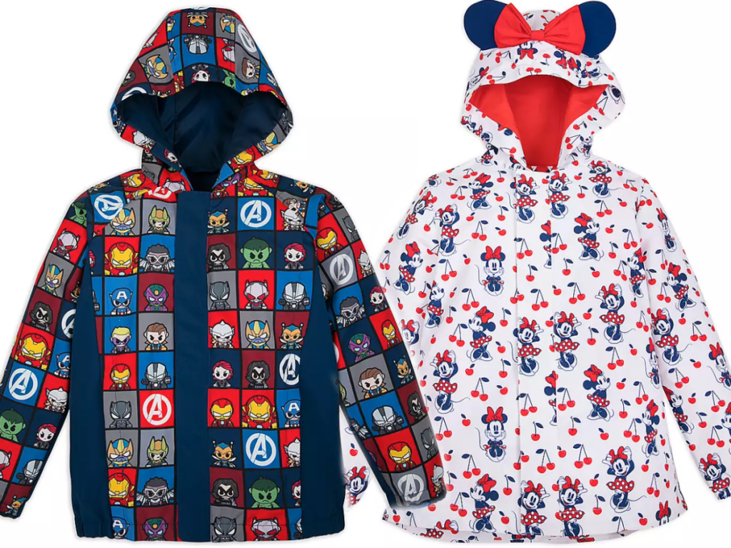 DIsney Packable Rain Jackets