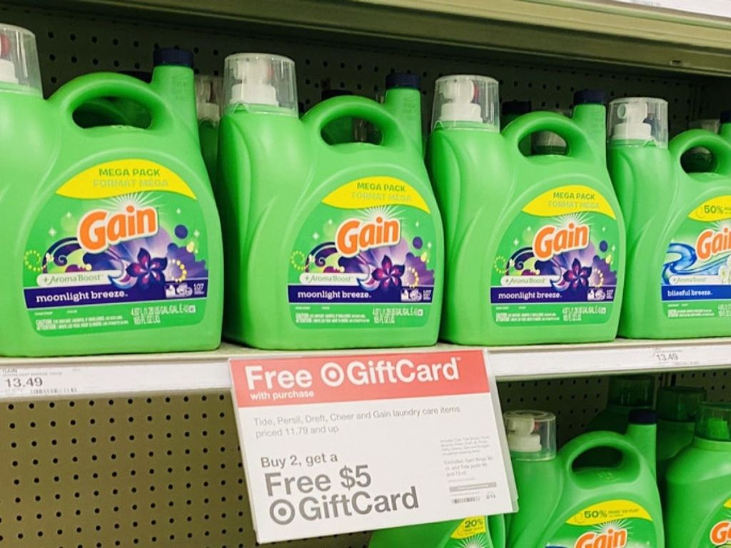 Gain 150oz Laundry Detergent