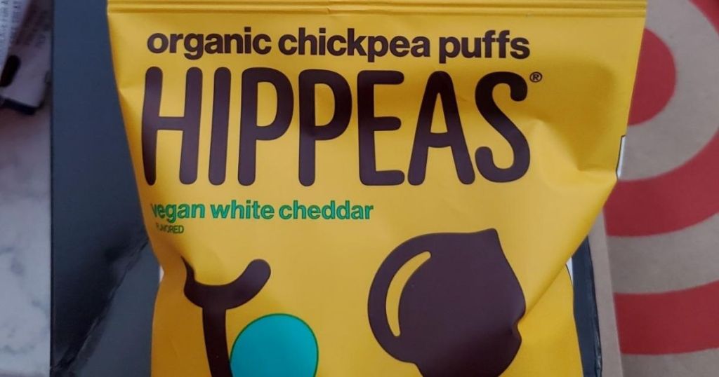 Hippeas Organic Chickpea Puffs Vegan White Cheddar