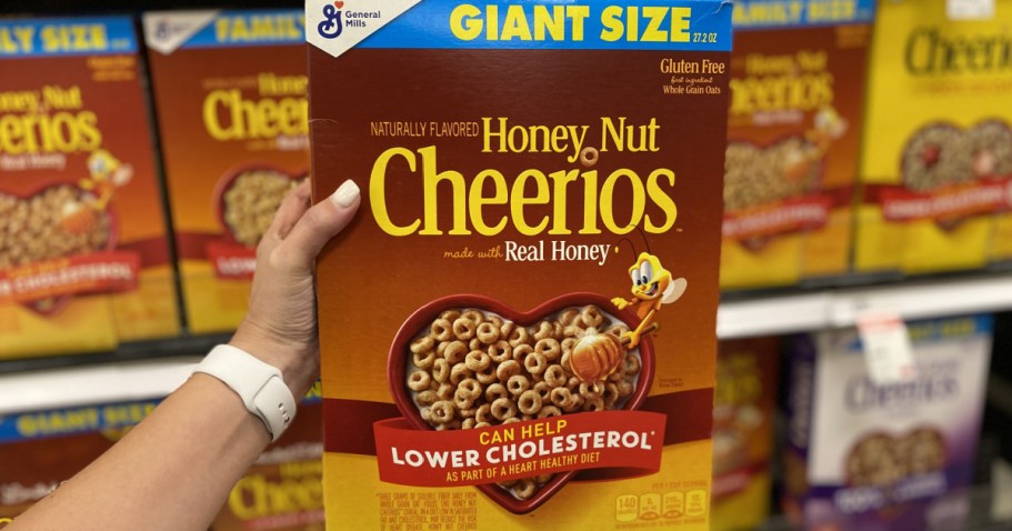 Honey Nut Cheerios Giant Size Cereal Only $3.74 Shipped on Amazon