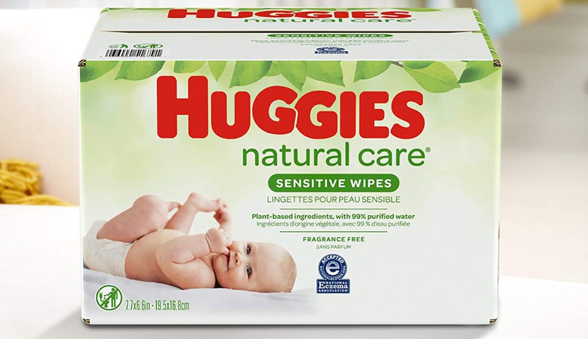 box of baby wipes