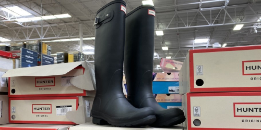 Women’s Hunter Boots JUST $59.97 Shipped on Costco.online (Reg. $175)