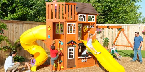 $700 Off KidKraft Wooden Swing Set w/ Sam’s Club Instant Savings