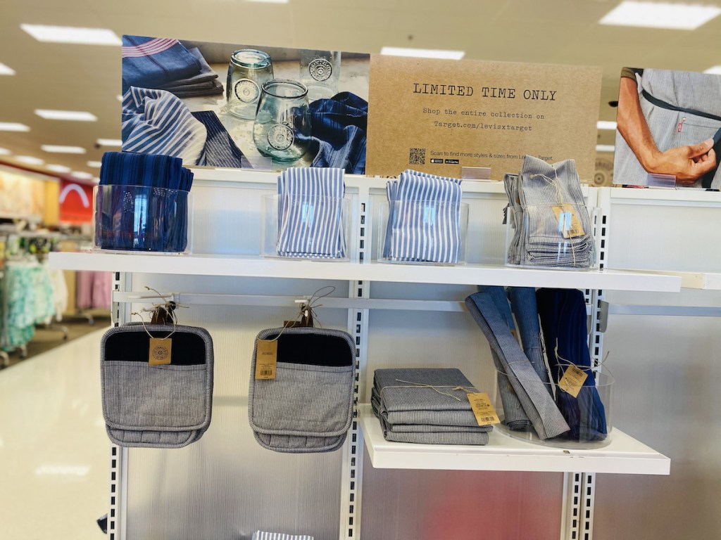 Levi's Homegoods Napkins and Potholders