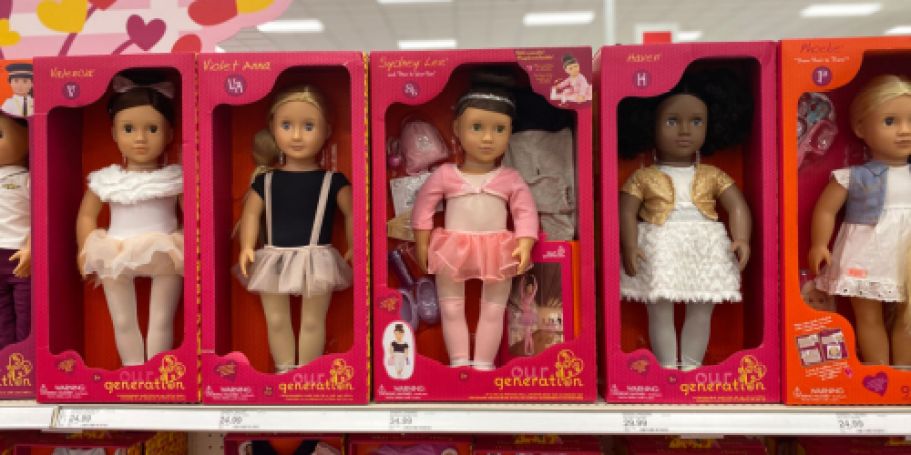 BOGO 50% Off Our Generation Dolls at Target (American Girl Doll Alternative)