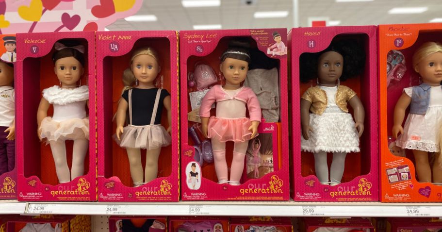 BOGO 50% Off Our Generation Dolls at Target (American Girl Doll Alternative)