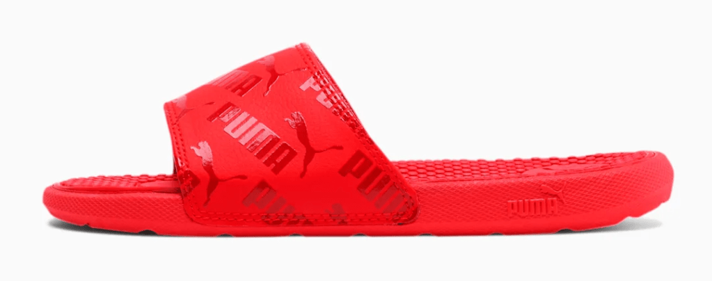 red sandal