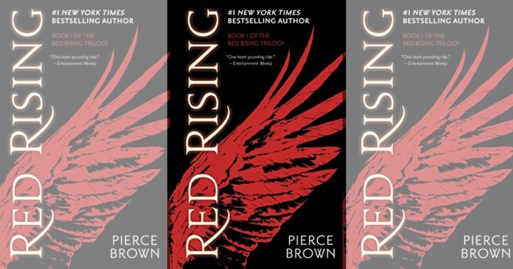 3 Red Rising by Brown covers