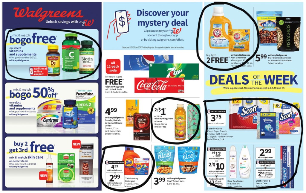 Walgreens ad scan