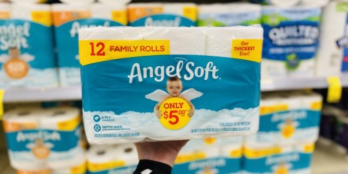 Angel Soft Toilet Paper 12-Count Family Rolls from $3.60 on Walgreens.online