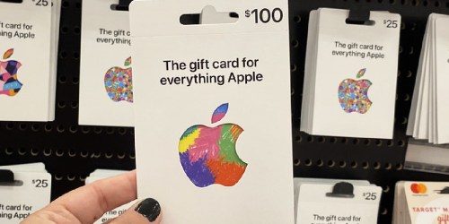 FREE $10 Target Gift Card w/ $100 Apple Gift Card Purchase