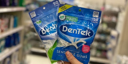 DenTek Flossers from 85¢ Per Bag at Target