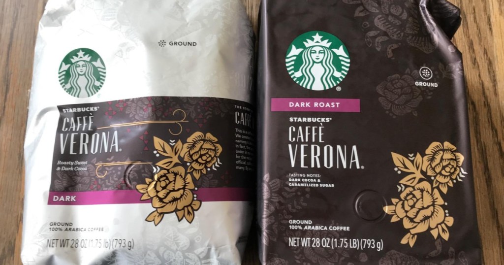 starbucks coffee two bags