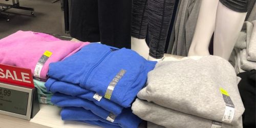 Women’s Tek Gear Full Zip Hoodies Only $15.99 on Kohls.online (Regularly $30)