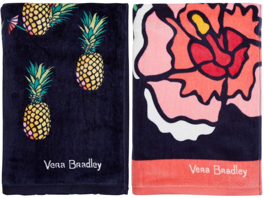 vera bradley beach towels