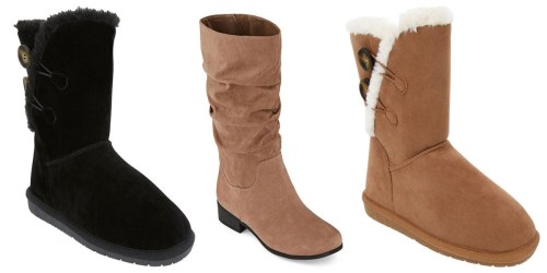 Women’s Winter Boots from $14.99 on JCPenney.online (Regularly $40+)