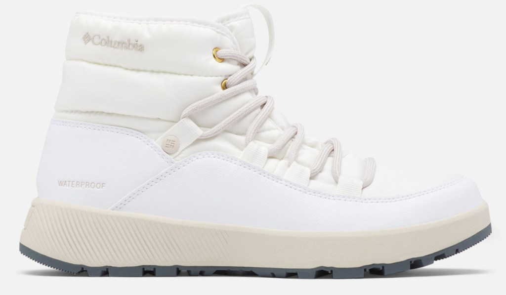 white womens columbia boot