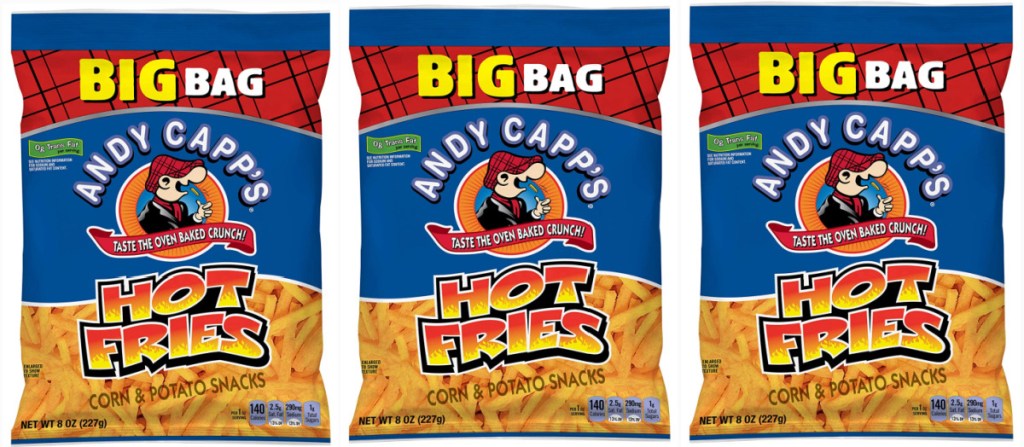 Andy Capp Hot Fries Snacks