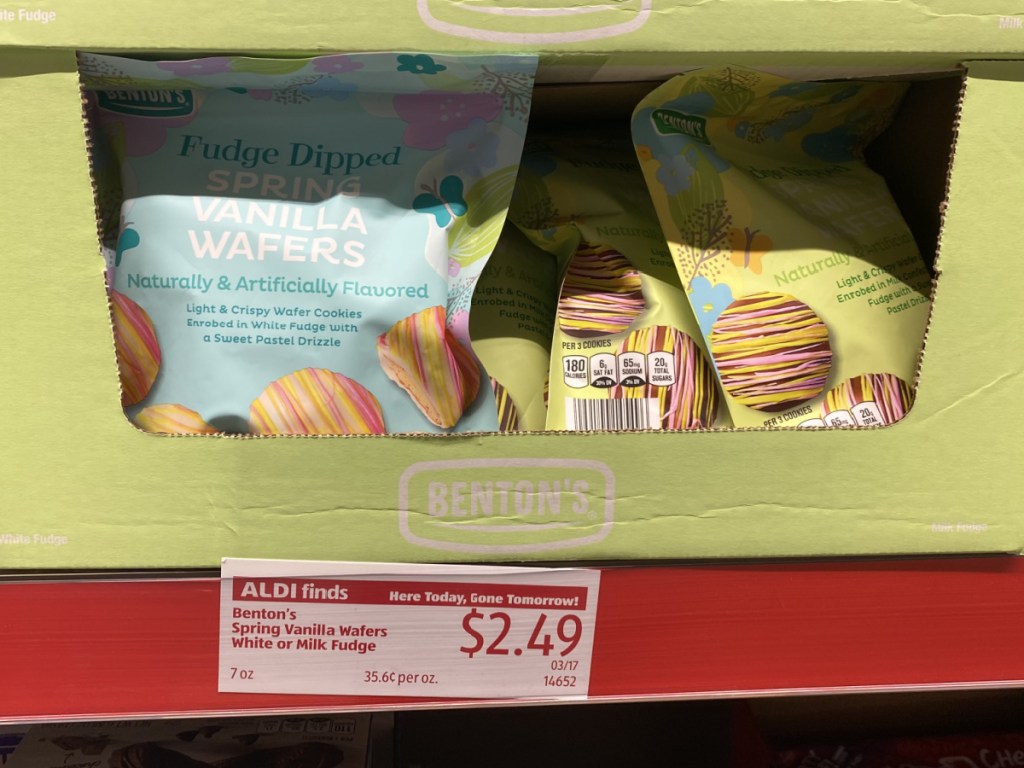 Benton's Spring Vanilla Wafers White or Milk Fudge