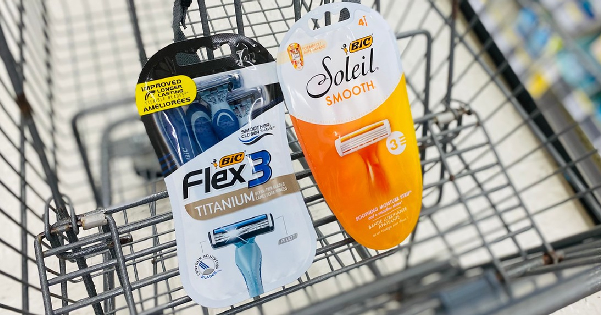 Bic Razors in Walgreens Cart