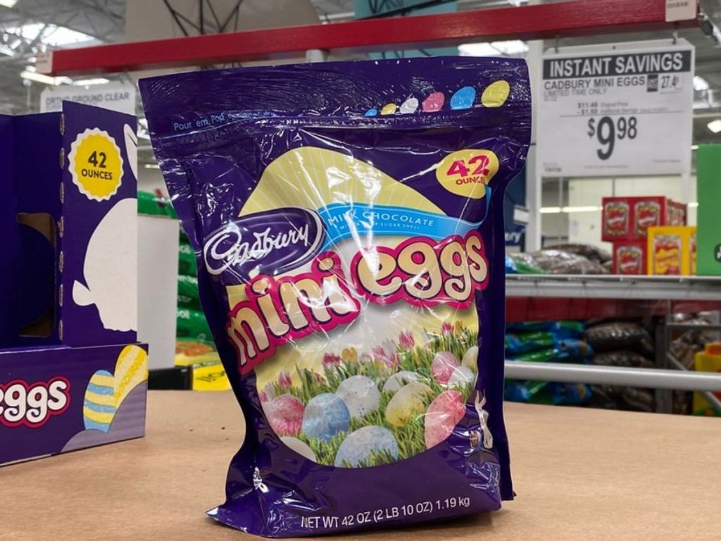 Cadbury Mini eggs Giant bag at Sam's Club