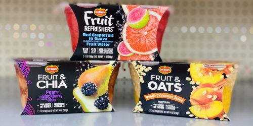 Del Monte Fruit & Oats 2-Pack Only $1.16 Each After Cash Back at Walmart