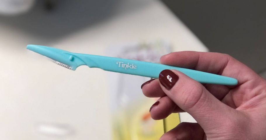 Say Goodbye to Facial Hair With Our Fave Tinkle Razor Dermaplane – $2.99 Shipped for Prime Members!