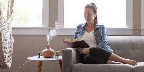 Aromatherapy Diffuser w/ 10 Essential Oils Only $39.95 Shipped on Amazon (Regularly $70)