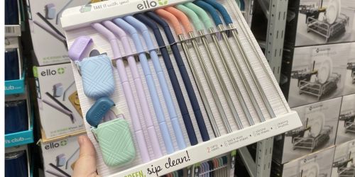 Ello 16-Piece Reusable Straws Set Just $11.98 on Sam’sClub.online