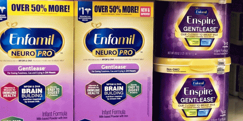 Over $24 Off Enfamil Infant Formula Multi-Packs + Free Shipping on Amazon