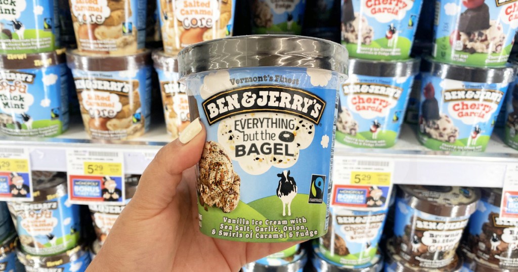 Everything Bagel Ben & Jerry's Ice cream April Fools Prank