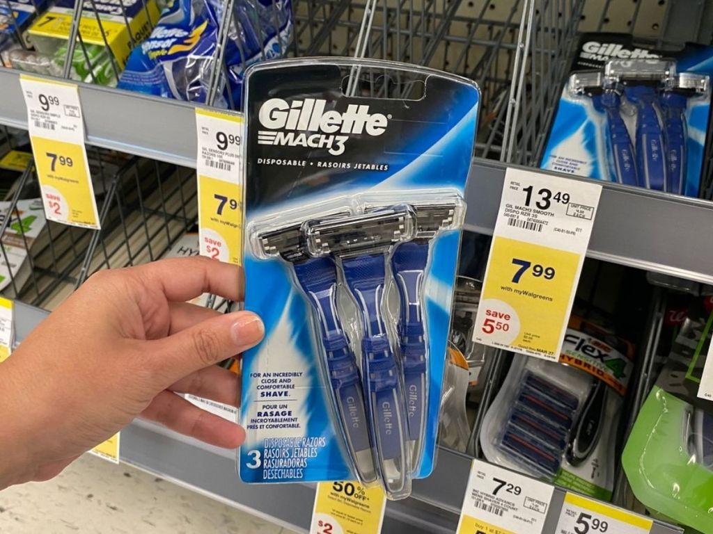  Mach 3 Disposable Razors