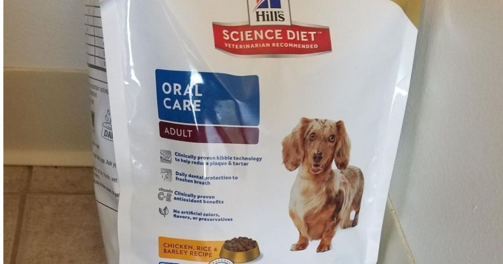 bag of dog food