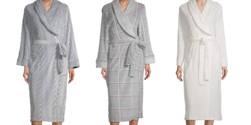 Women’s Long Plush Robe Only $9.79 on JCPenney.online (Regularly $49)