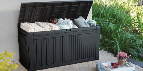 Keter 71-Gallon Outdoor Deck Box Just $49 Shipped on Walmart.online (Regularly $90)