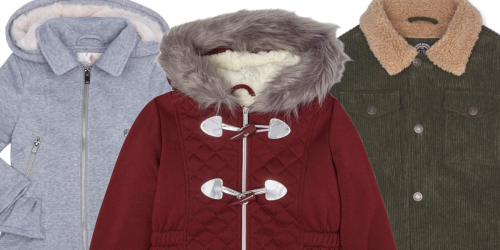 Girls & Boys Coats from $7 on Walmart.online (Regularly $20+)