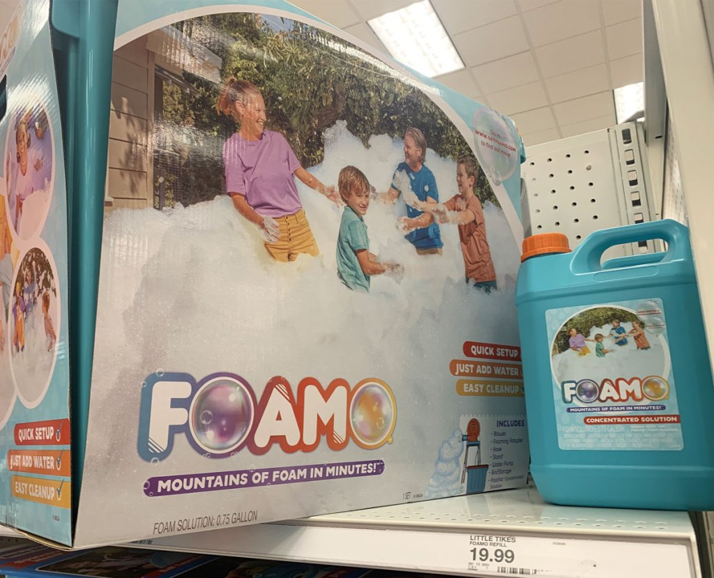 little tikes foamo foam machine and solution bottle at target