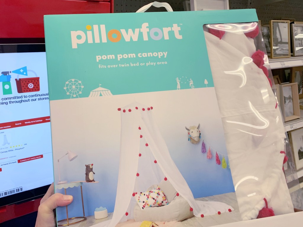 pillowfort canopy at target 