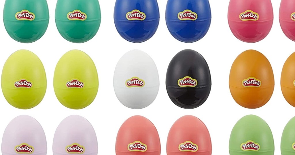 Play Doh Eggs, multicolored 