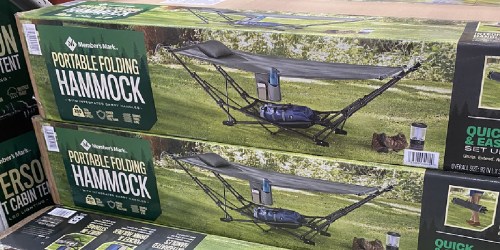 Member’s Mark Portable Hammock Only $69.98 at Sam’s Club | Assembles in Just 60 Seconds