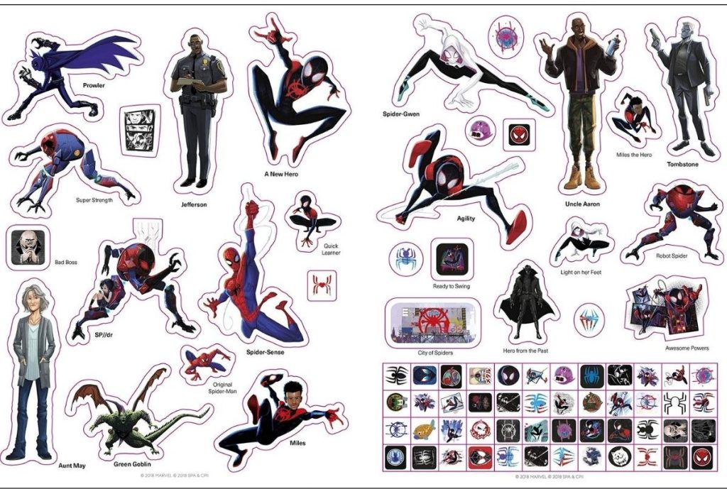 Spiderman Sticker Book