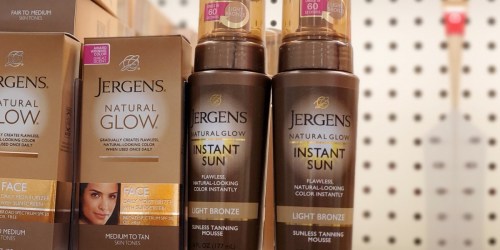 Jergens Sunless Tanner & Cetaphil Sunscreens from $5.31 Each After Target Gift Card (Regularly $11+)